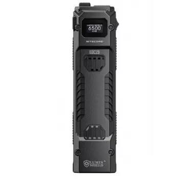 Kišeninis žibintuvėlis Nitecore EDC29, nerūdijančio plieno korpusas, 2 LED, 15–6500 lm, IP54, USB įkraunamas