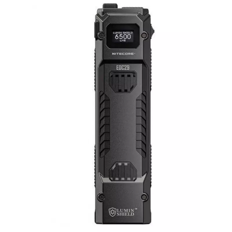 Kišeninis žibintuvėlis Nitecore EDC29, nerūdijančio plieno korpusas, 2 LED, 15–6500 lm, IP54, USB įkraunamas