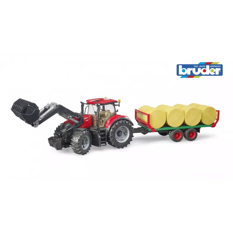 Žaislinė transporto priemonė ir trasa BRUDER 3198, plastikas, raudona, rekomenduojamas amžius 3+