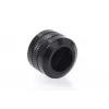 Jungiamųjų detalių rinkinys Alphacool 17475 — žalvarinės jungtys, juodos, Ø 22 mm, H 20 mm