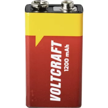 VOLTCRAFT VC-9V-Li-1200mAh 9 V ličio blokinė baterija 1200 mAh 9 V 1 vnt.
