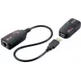 LogiLink UA0207 USB 2.0 Cat5 ilgintuvo rinkinys, juodas