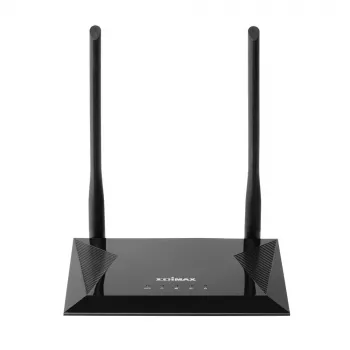 Edimax N300 belaidis maršrutizatorius Fast Ethernet vienos juostos (2,4 GHz) juodas