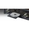 Patefonas muse MT-115 W – juodas/auksinis, 33-45-78 aps./min., J formos tonearmas, sukamas garsumas, 240 V kintamoji srovė