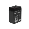 UPS baterija Green Cell AGM15, 6 V, 4 Ah, sandarus švino rūgšties (VRLA), juoda, 680 g