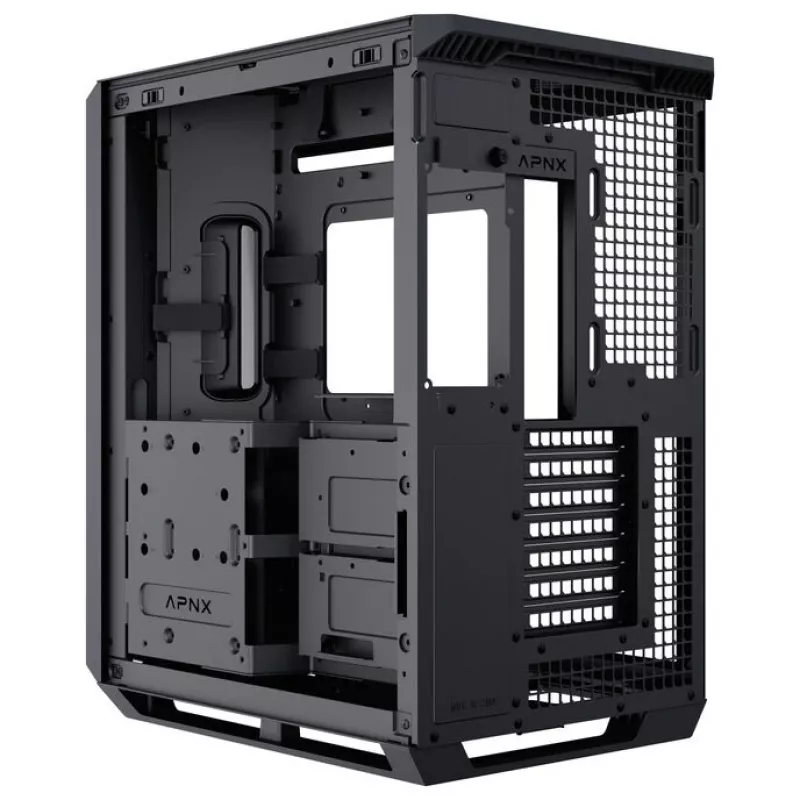 APNX V1-BK-v1 Midi Tower, juodas