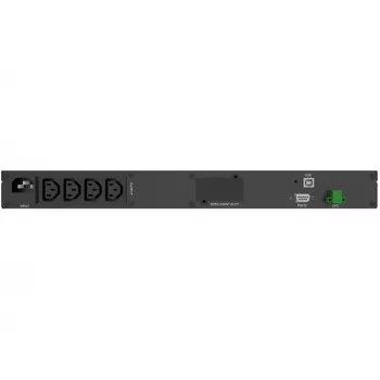 PowerWalker VI 1500 R1U nepertraukiamo maitinimo šaltinis (UPS) Line-Interactive 1.5 kVA 900 W 4 AC išvadai