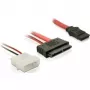 DeLOCK Serial ATA adapteris - SATA jungtis (22 kontaktų) - 16 kontaktų Micro SATA (61695)