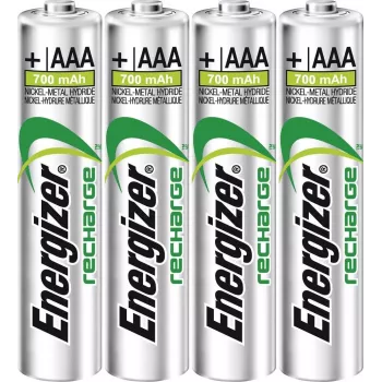 ENERGIZER BATTERY Accu Recharge Power Plus 700 mAh AAA HR3/4 Įkraunama baterija, 4 vnt.