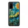 Apsauginis dėklas iKins Samsung Galaxy S20 – juodas žvaigždėto nakties dizainas