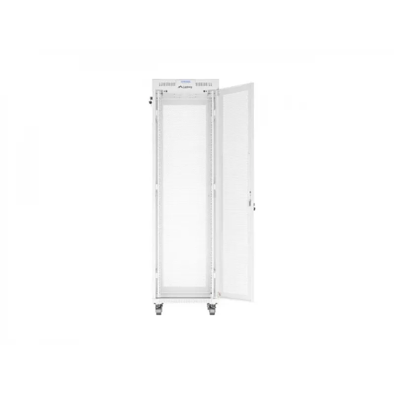 Stovo spinta LANBERG FF01-6842-23SL 42U 600x800 mm tinklinės priekinės ir galinės durys