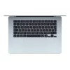 MacBook Air 15, Dangaus Mėlyna, M4 (10-CPU/10-GPU), 16GB, 512GB, Vokiška, 35W Dual USB-C maitinimo adapteris, MC7C4D/A