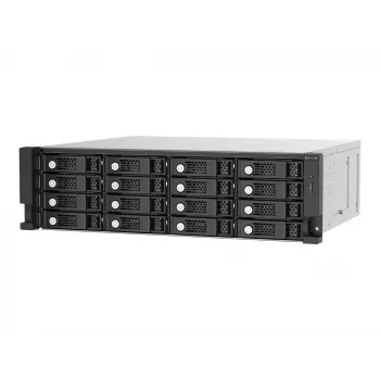 QNAP TL-R1620Sep-RP SAS 12Gb/s išplėtimo korpusas, juodas/pilka, 2.5/3.5 colio