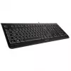 CHERRY KC 1000 klaviatūra, laidinė, USB, QWERTY ispaniškas išdėstymas, juoda