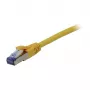 Pataisos kabelis RJ45 CAT6A 500MHz 7,5m geltonas S-STP(S/FTP) AWG27 LSZH Synergy 21