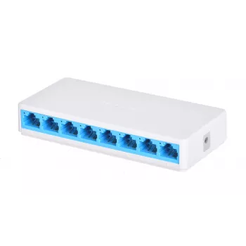 Mercusys MS108 8 prievadų jungiklis RJ-45 10/100Mbps nevaldomas