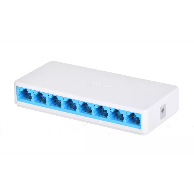 Mercusys MS108 8 prievadų jungiklis RJ-45 10/100Mbps nevaldomas
