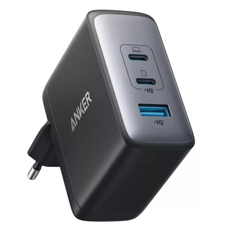 Anker PowerPort 736 Nano II Universal Black AC greitasis įkroviklis vidaus naudojimui