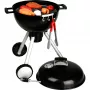 Weber Kugelgrill One Touch Premium – žaidimų virtuvėlė, juoda/pilka