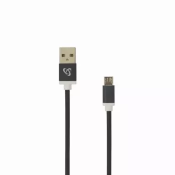 Sbox USB->Micro USB M/M 1.5m USB-10315B juoda