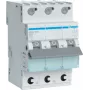 Hager MBS306 miniatiūrinis automatinis jungiklis 6A B tipo 3 moduliai