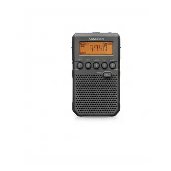 Nešiojamas skaitmeninis radijas Sangean DT-800 (USB-C) juodas – DAB+/FM, nešiojamas dizainas