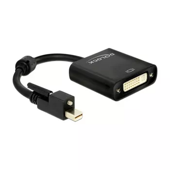 Adapteris DeLOCK 62639 Mini DisplayPort į DVI-I 0,25 m Juodas