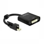 Adapteris DeLOCK 62639 Mini DisplayPort į DVI-I 0,25 m Juodas
