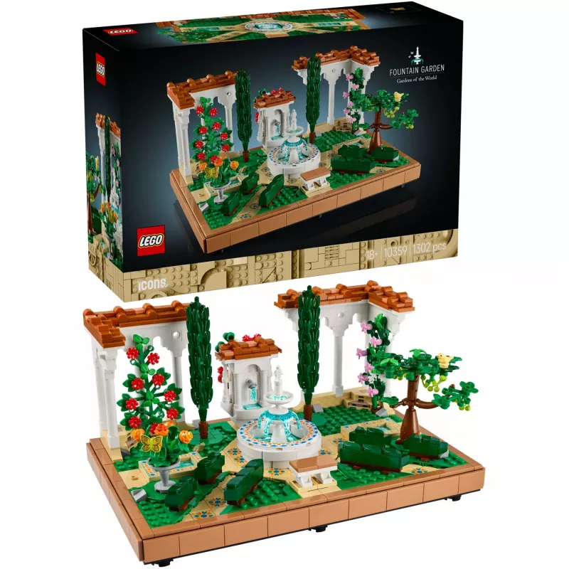 LEGO ICONS 10359 Fontanų sodas