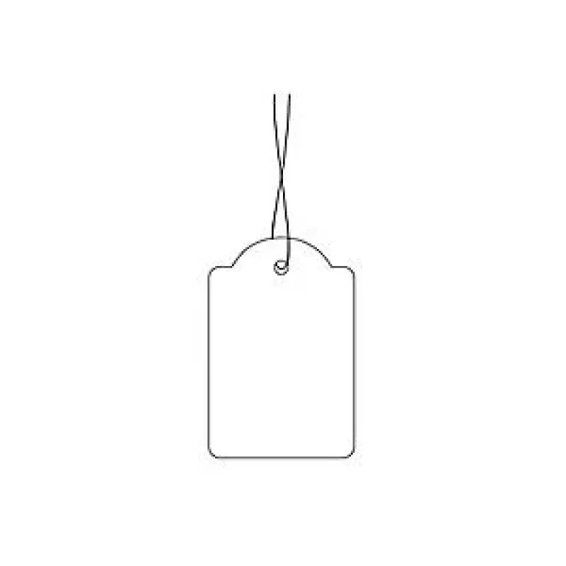 Kabinamos etiketės HERMA 6933 18x28 mm su baltu virveliu