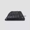 Logitech K120 USB klaviatūra, Šveicarijos raskladė, juoda (920-002504)