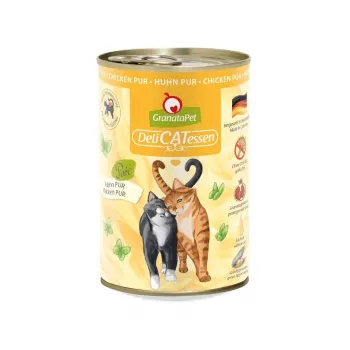 GRANATAPET DeliCATessen Vištiena – šlapias ėdalas katėms – 400 g