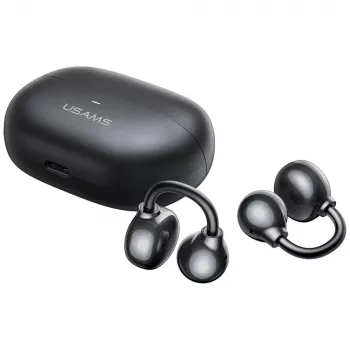 Bluetooth ausinės R02 Clip-on pilkos