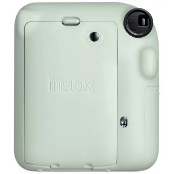 Momentinė kamera Fujifilm Instax Mini 12 Žalia – nuotrauka 86x54 mm, juosta 62x46 mm, 60 mm ekv. židinio nuotolis