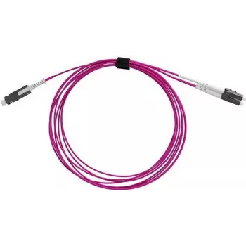 Skaidulinis optinis kabelis BlueOptics 4X97A81910-BO SN LC OM4 10 m Rožinis
