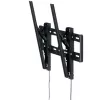 HAGOR BL Tilt 400 – sieninis laikiklis su pakreipimu – 81–124 cm (32–49 col.) – juodas – iki 400×400 mm