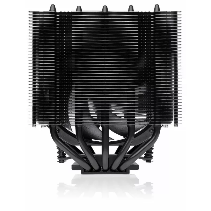 Oro aušintuvas Noctua NH-D12L chromax.black 12 cm Aliuminis Juodas 450-2000 RPM 18.8-22.6 dB