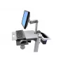 Ergotron Neo-Flex krepšelio ir rankenos komplektas - tvirtinimo rinkinys (rankena, krepšelis) - dviejų pakopų pilka - montuojamas ant vežimėlio - skirta P/N: 24-205-214, 24-206-214 (97-545)