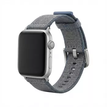Apkaba GUAN Premium Plus, skirta Apple Watch, GA-MAG-BNDA-PP-CGBS, pilka/mėlyna – tinka 38/40/41/42 mm