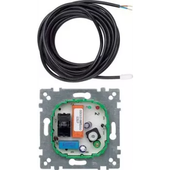 MERTEN 537100 Grindinio šildymo termostato įdėklas 230V AC 10(4)A Įjungimo/išjungimo jungiklis