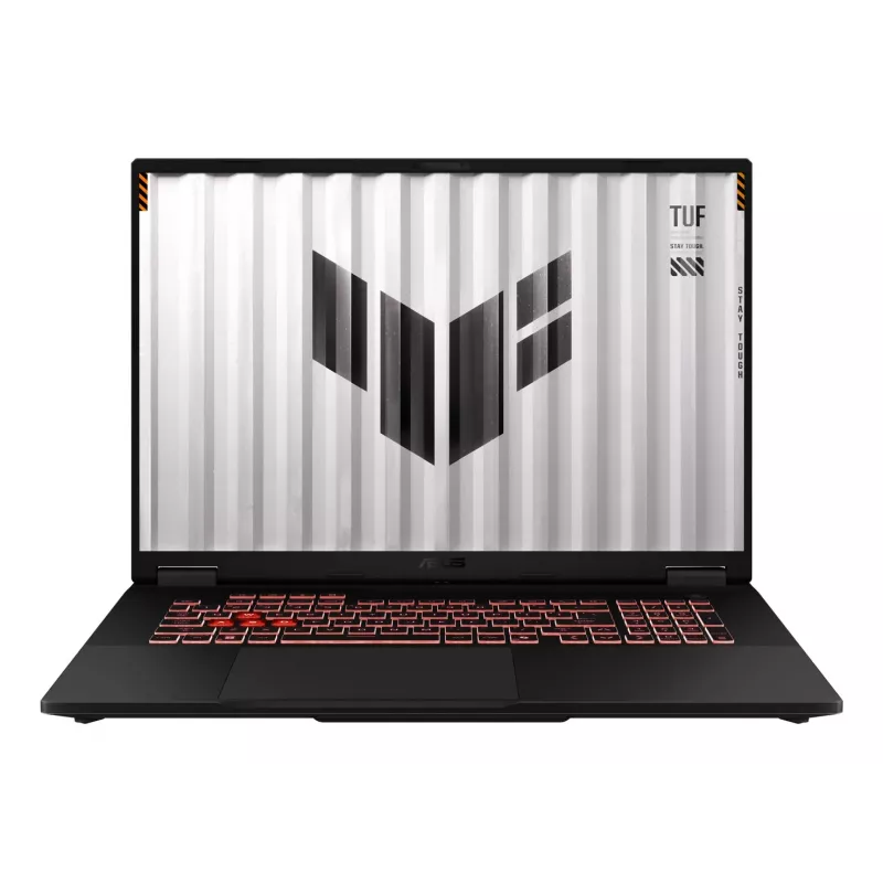 ASUS TUF Gaming A18 FA808UM-S9058 AMD Ryzen™ 7 260 nešiojamas kompiuteris 45,7 cm (18 inch) 2,5K 16 GB DDR5-SDRAM 512 GB SSD NVIDIA GeForce RTX 5060 Wi-Fi 6E (802.11ax) be OS pilkas