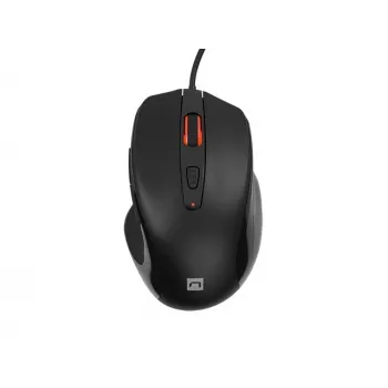 Laidinė optinė pelė NATEC NMY-2047 USB Type-A, 4000 DPI, 6 mygtukai, dešinei rankai, apšvietimas