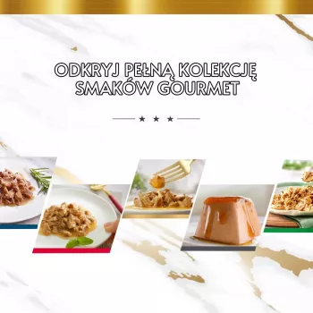 PURINA Gourmet Gold Succulent Delights Beef - šlapias kačių ėdalas - 85g