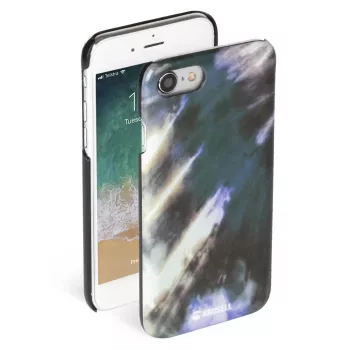 Apsauginis dėklas su užlenkiamu dangteliu Krusell Limited Apple iPhone 8/7 — Twirl Earth dizainas
