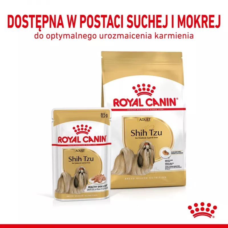 ROYAL CANIN Shih Tzu Adult šlapias šunų ėdalas Pâté 12x85 g