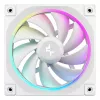 120 mm ventiliatorius DeepCool FL12 WH, PWM, 2150 RPM, 55 CFM, 32 dB, FDB, 4 kontaktų
