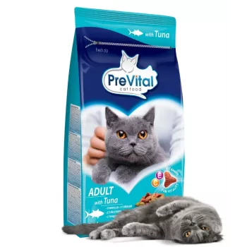PREVITAL Adult Tuna – sausas kačių ėdalas – 1,4 kg