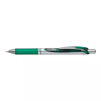 Ištraukiamas gelinis rašiklis Pentel EnerGel Xm žalia