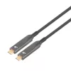 USB-C vaizdo kabelis TB AKTBXIACCOP500B hibridinis 4K, 5 m ilgis