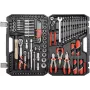 Mechaniko įrankių rinkinys YATO YT-38901 122 vnt. su lizdais, reketais, atsuktuvais